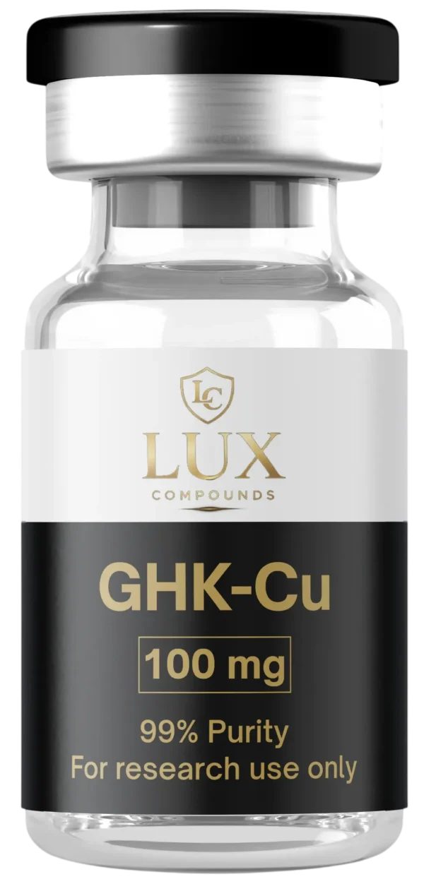 Lux Compounds GHK-Cu 100 mg research product vial